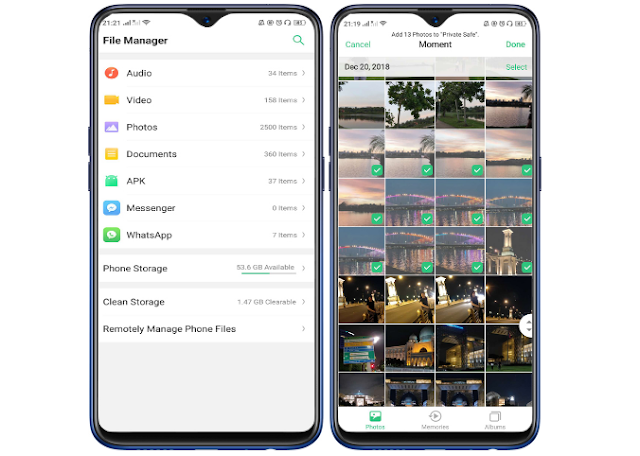 Cara Membuka Brankas Pribadi di Hp Oppo A5S 3