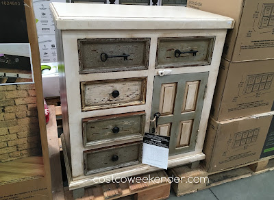 Store your belongings in the stylish Hillsdale Furniture Accent Cabinet