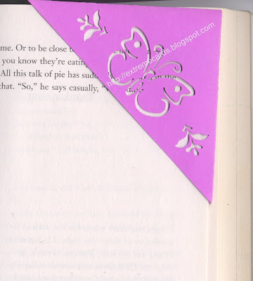 paper corner bookmark