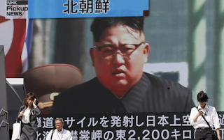 North Korea launches ANOTHER missile over Japan in the Pacific as regime taunts the world - and this time Seoul swiftly retaliates with its own test 