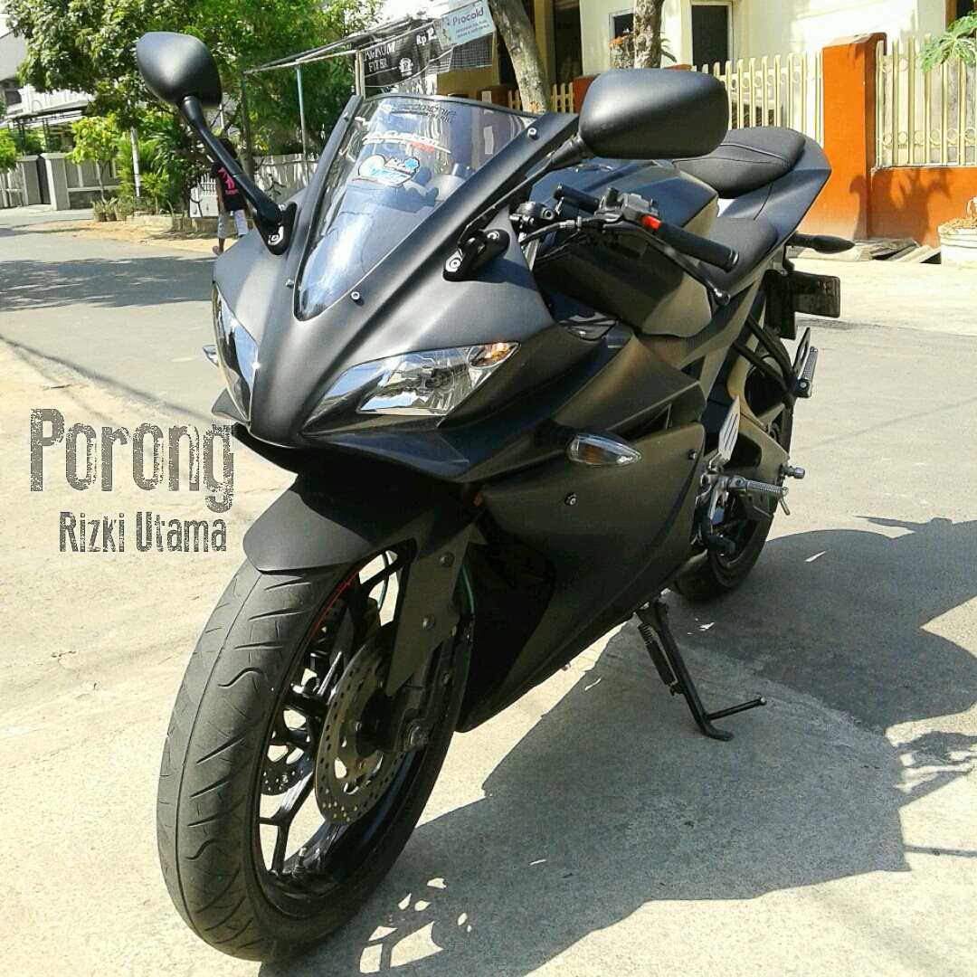 Modifikasi Old Vixion Ala Yamaha YZF R125 Kombinasi Dengan YZF R15