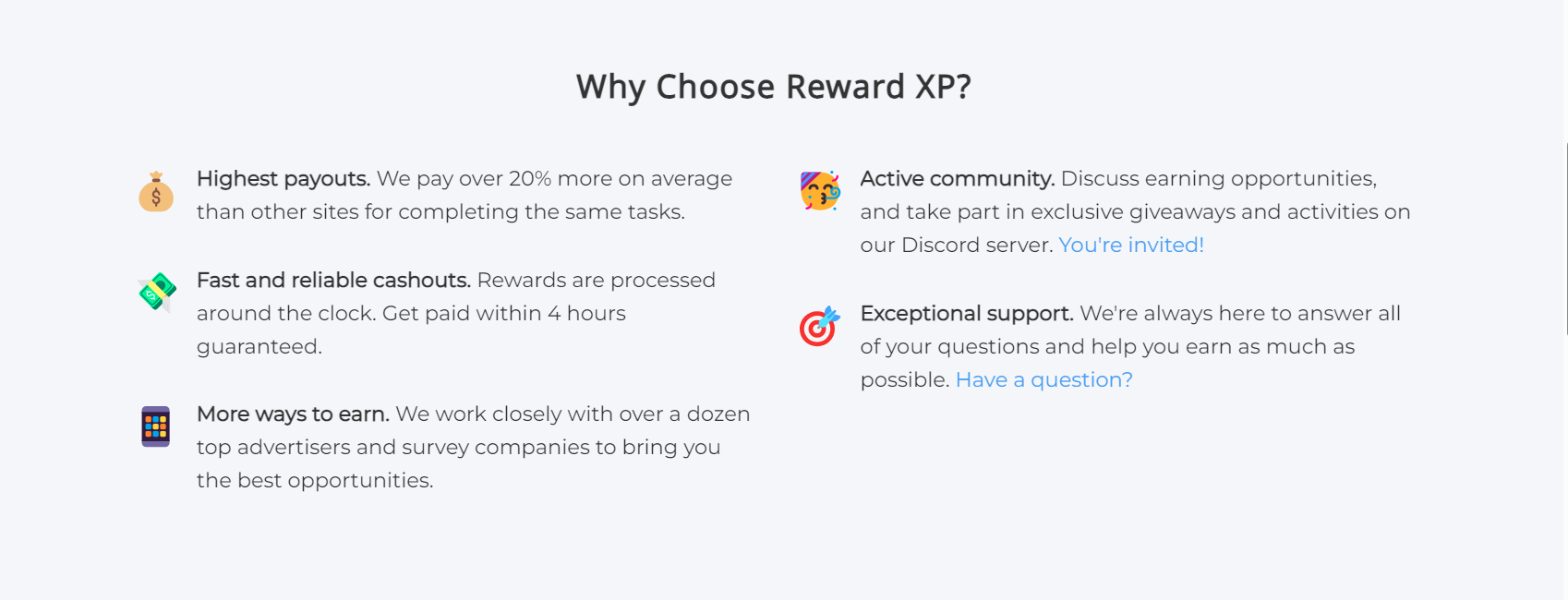 Why you Should Join Reward XP