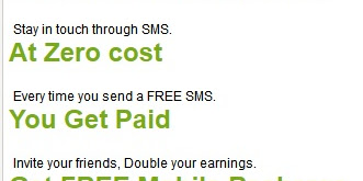 Send Sms and Get Free Mobile Recharge !!!