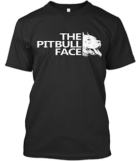 the pitbull face t-shirt