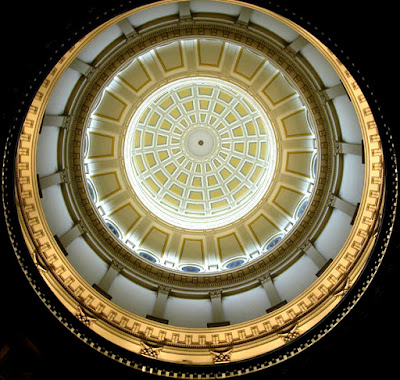 Interesting symmetry in the cupola of Denver's Capitol