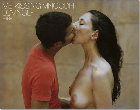 Me Kissing Vinoodh, Lovingly