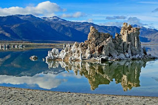 Tufa tower Mono Lake California