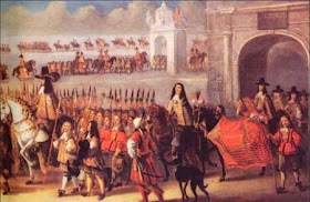 Charles II - coronation procession