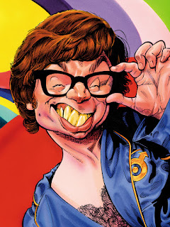 austin, powers, mike, myers, caricature, movie, humour, cinema, cartoon