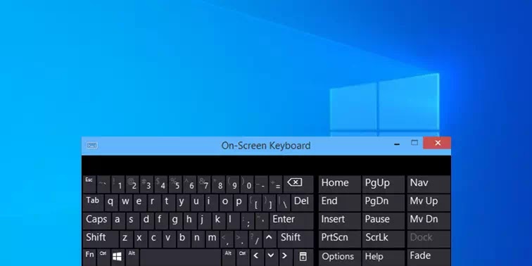 Cara Mengaktifkan On-Screen Keyboard Widows 10