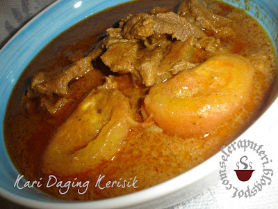 Kari Daging Kerisik - Singgahsana Kitchen