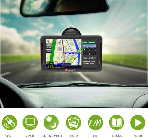 j Junsun HD Touch Screen GPS Navigation for Car