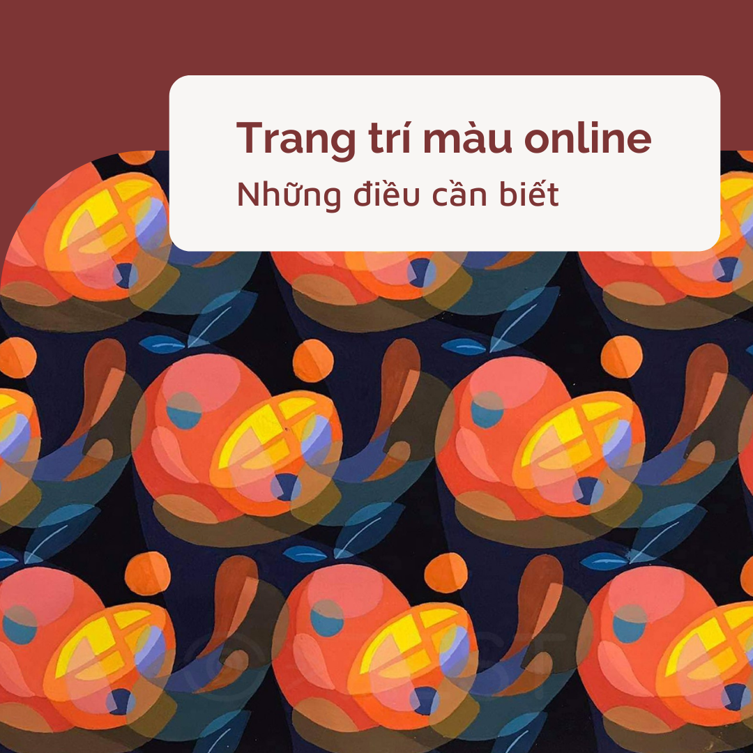 học vẽ trang trí màu online cơ bản với những điều lưu ý cần biết