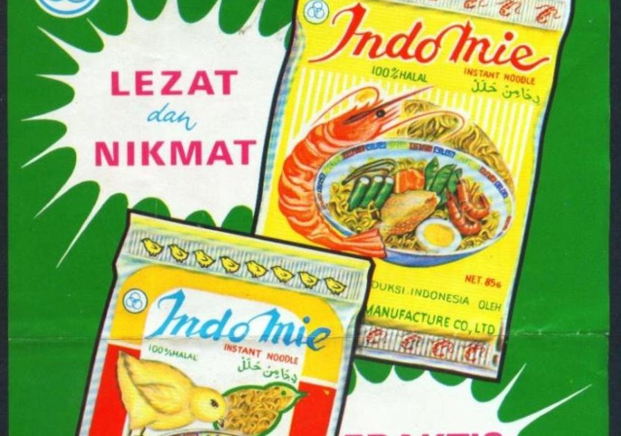 Koleksi Tempo Doeloe: Iklan jadul "Indomie", dari awal th.1970 an, yang