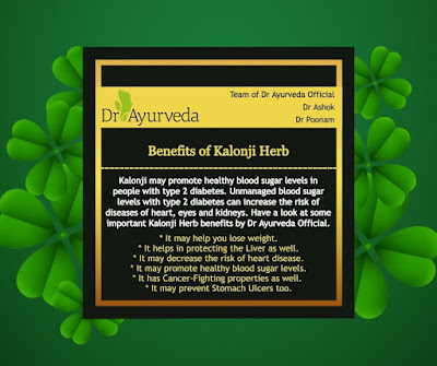 Kalonji Herb benefits by Dr Ayurveda Official