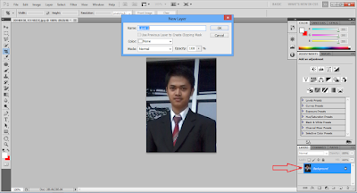 Mengubah Background untuk Pas Foto dengan Photoshop