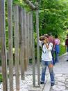 installazione nell'Orto Botanico