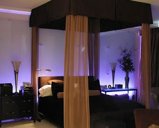 light decorate bedroom 