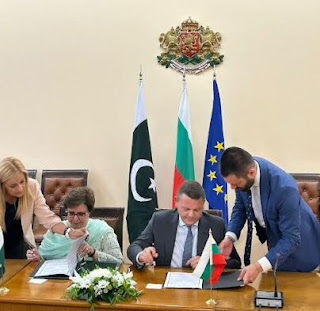 Pakistan, Bulgaria sign MoU on Maritime Cooperation