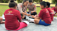 Subsatgas SI-IPAR Polres Jayawijaya Gelar Kegiatan Edukatif dalam Rangka Operasi Rasaka Cartenz 2025
