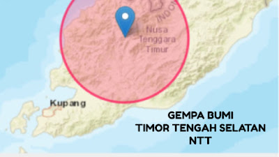 Gempa Bumi Magnitudo 6.1 Di TTS NTT