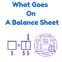 Assets, Liabilities And Equity Goes To Balance Sheet