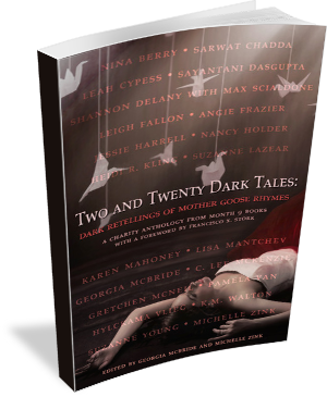 Book Cover: Two and Twenty Dark Tales: Dark Retellings of Mother Goose Rhymes