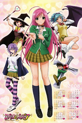 Rosario  Vampire Beauty Cartoons