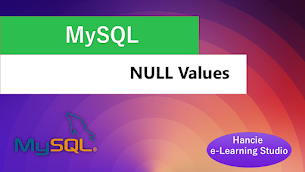 SQL NULL Values - Responsive Blogger Template