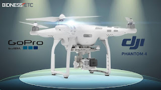 Spesifikasi DJI Phantom 4 Professional Quadcopter - GudangDrone