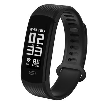 Zeblaze Plug Real-time Heart Rate Sleep Monitor All-day Activity Tracker Stopwatch BT4.0 Smart Watch 