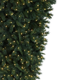 The 7 Feet Knocked Upside Down Christmas Tree By Treetopia