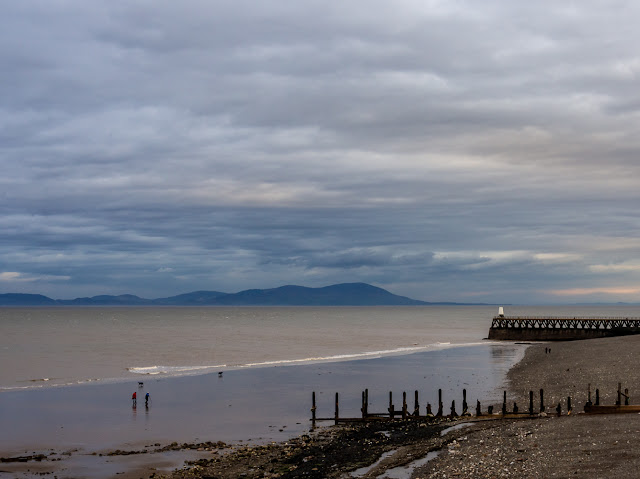 Photo of Maryport beach at low tide