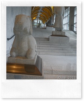 Main Entrance with Big Statues