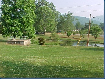 View from upper lodges @ Graves' Mountain Lodge