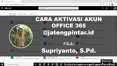 Cara Aktivasi Akun Office 365 jatengpintar.id