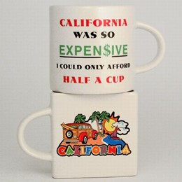 $5.00 California Woody Half-A-Cup Mug