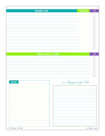 free printable, goal setting, planning, 