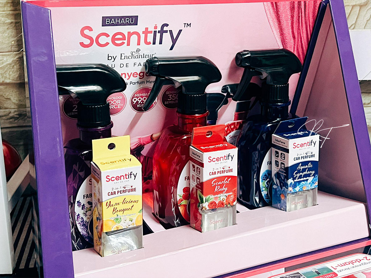 Semburan SCENTIFY dari Enchanteur