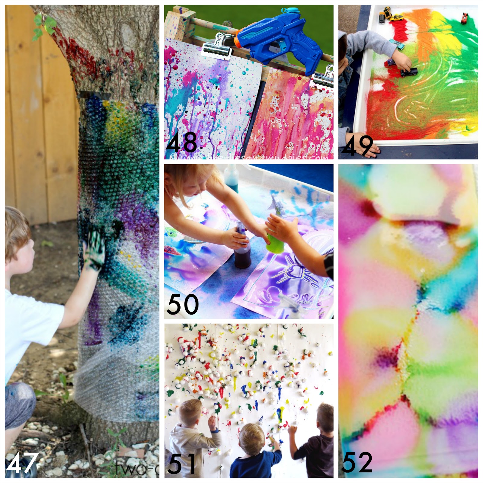 50 Fun & Engaging Process Art Projects for Kids - Projects with Kids