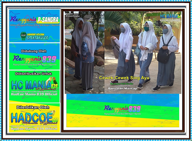 Gambar Soloan Spektakuler - Gambar Siswa-Siswi SMA Negeri 1 Ngrambe Cover Putih Abu-abu - 11 RG