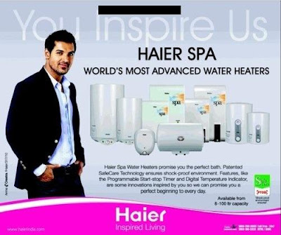 Akshay and John in Latest Lg and Haier Ads