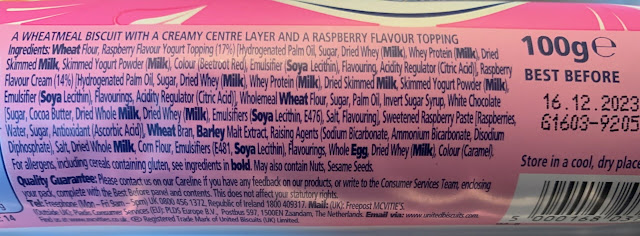 McVities’s Raspberry flavour Tartlets