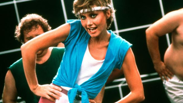 Olivia Newton-John, en el videoclip de 'Physical'