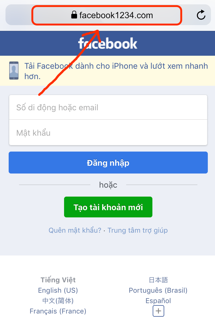 Bị hack tài khoản Facebook diiho.com