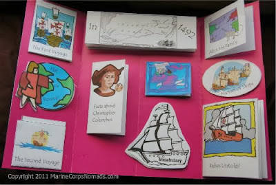 Christopher Columbus Lapbook is a wonderful craft kids should make because they can learn through these materials as well as test their knowledge about Columbus Day.