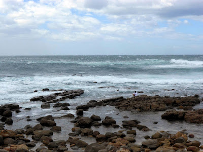 Clouds and waves