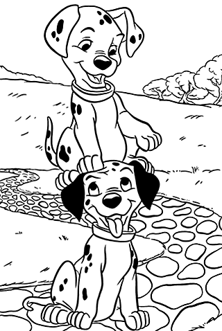 Dalmatians cartoon