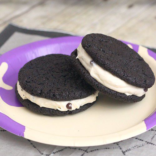 Brownie Cookie Dough Sandwiches Recipe