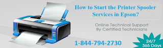 How to Start the Printer Spooler Services in Epson?